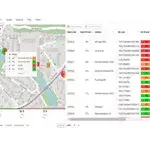 Gestione dei dati di stato e relativi al riempimento di ogni singolo cestino o contenitore sul territorio.